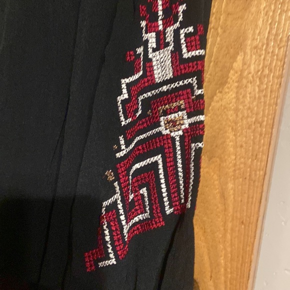 Black MM Vintage Top Sheer Women’s Small - Picture 2 of 5